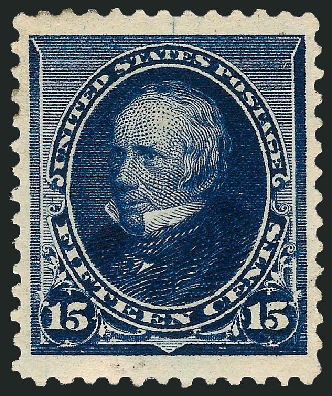 US Stamp Values Scott Catalog #227: 15c 1890 Clay. Robert Siegel Auction Galleries, Dec 2008, Sale 967, Lot 4343