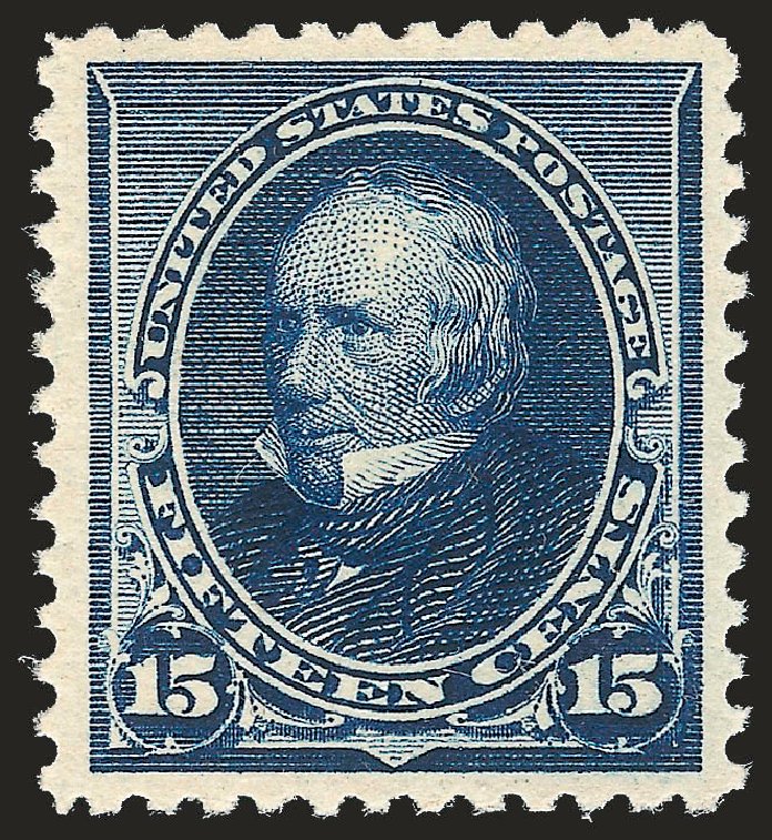 Value of US Stamp Scott Catalogue # 227: 15c 1890 Clay. Robert Siegel Auction Galleries, Sep 2009, Sale 976, Lot 1656