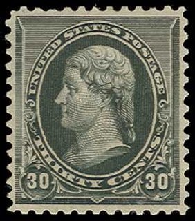 Prices of US Stamp Scott #228 - 30c 1890 Jefferson. H.R. Harmer, Jun 2013, Sale 3003, Lot 1141