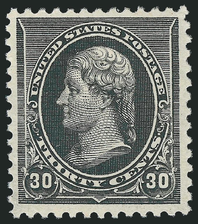 Prices of US Stamps Scott Catalogue #228 - 30c 1890 Jefferson. Robert Siegel Auction Galleries, Sep 2009, Sale 976, Lot 1661