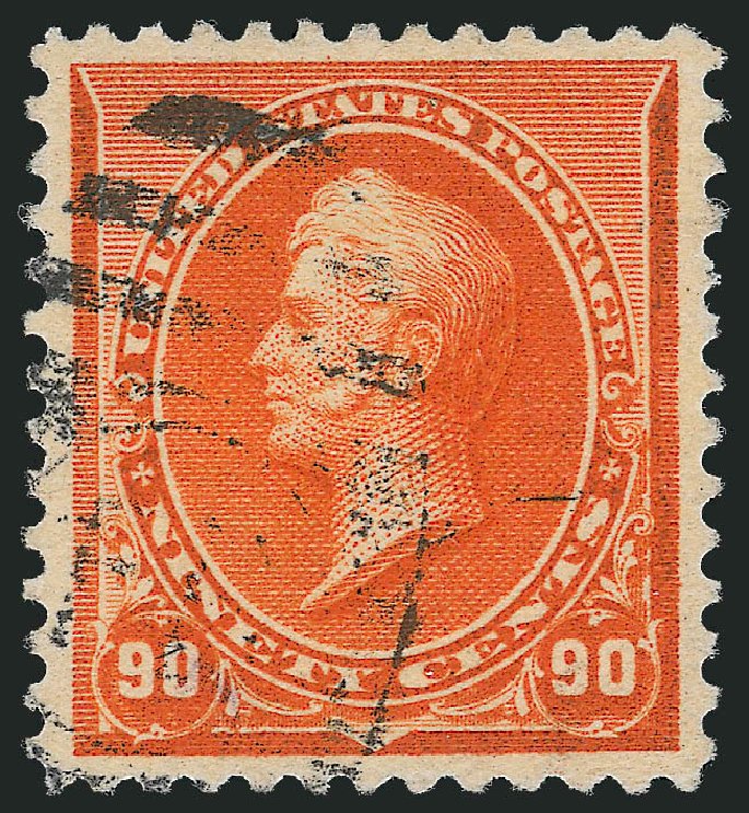 Costs of US Stamp Scott # 229: 1890 90c Perry. Robert Siegel Auction Galleries, Jun 2011, Sale 1011, Lot 577