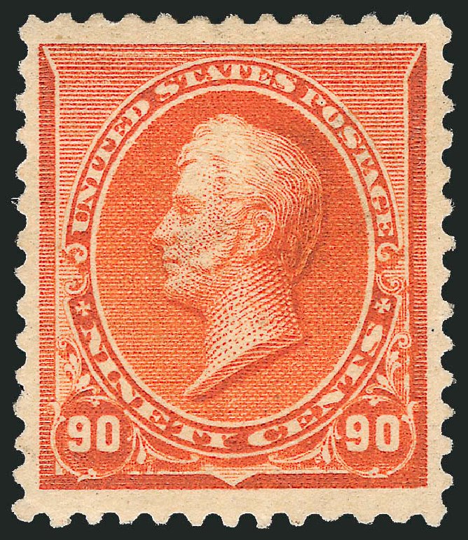 Value of US Stamps Scott Cat. #229: 90c 1890 Perry. Robert Siegel Auction Galleries, Dec 2012, Sale 1037, Lot 1797