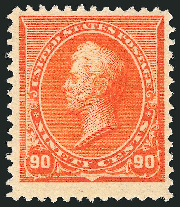 Costs of US Stamp Scott Catalogue # 229: 90c 1890 Perry. Robert Siegel Auction Galleries, Mar 2011, Sale 1007, Lot 2398