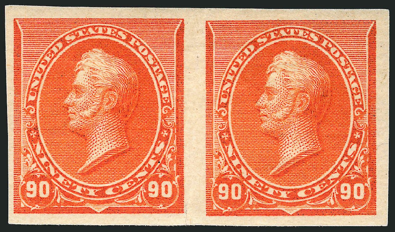 Costs of US Stamp Scott Catalogue #229 - 1890 90c Perry. Robert Siegel Auction Galleries, Mar 2012, Sale 1021, Lot 448