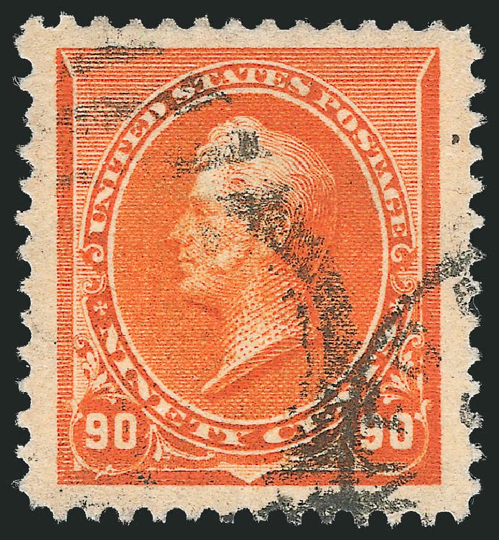 US Stamps Price Scott Catalogue # 229 - 1890 90c Perry. Robert Siegel Auction Galleries, Oct 2010, Sale 997, Lot 5668