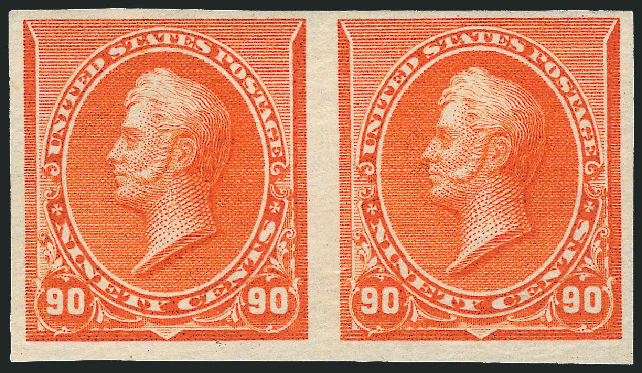 US Stamp Value Scott 229: 90c 1890 Perry. Robert Siegel Auction Galleries, Dec 2012, Sale 1037, Lot 1799