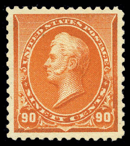 Prices of US Stamps Scott #229 - 90c 1890 Perry. Matthew Bennett International, Sep 2010, Sale 331, Lot 571