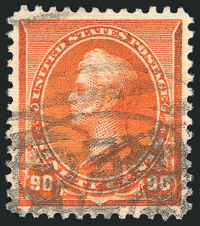 US Stamp Price Scott Cat. # 229: 90c 1890 Perry. Robert Siegel Auction Galleries, Oct 2011, Sale 1014, Lot 1465