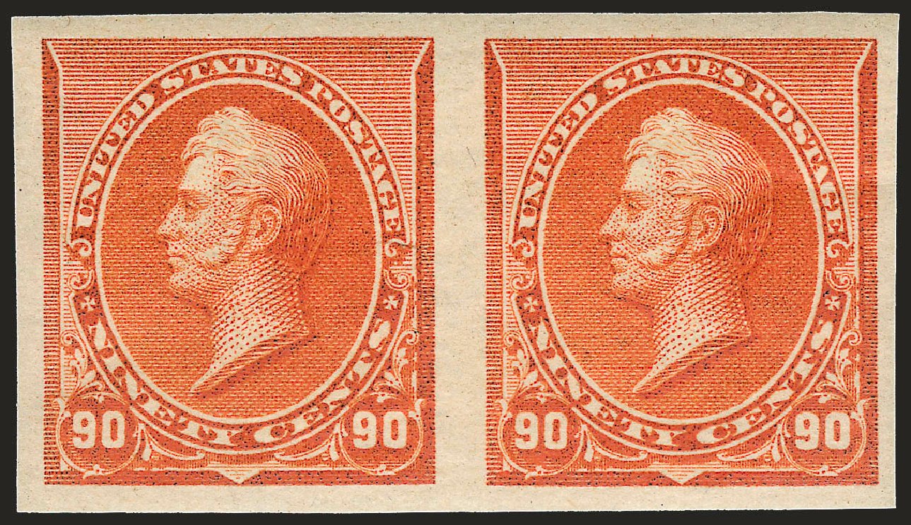Costs of US Stamp Scott Catalog 229 - 90c 1890 Perry. Robert Siegel Auction Galleries, Jun 2009, Sale 975, Lot 1473