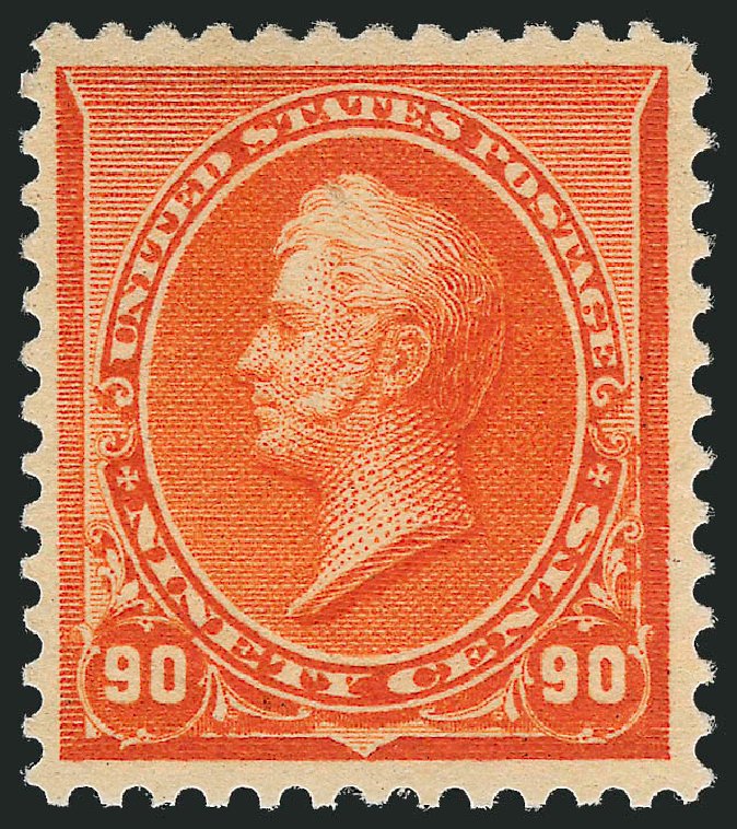 US Stamp Price Scott Cat. # 229 - 90c 1890 Perry. Robert Siegel Auction Galleries, Oct 2010, Sale 997, Lot 5666