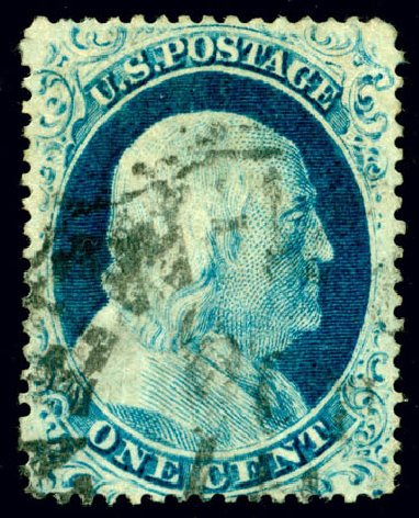 Cost of US Stamps Scott Catalogue #23 - 1c 1857 Franklin. Matthew Bennett International, Jun 2008, Sale 328, Lot 507