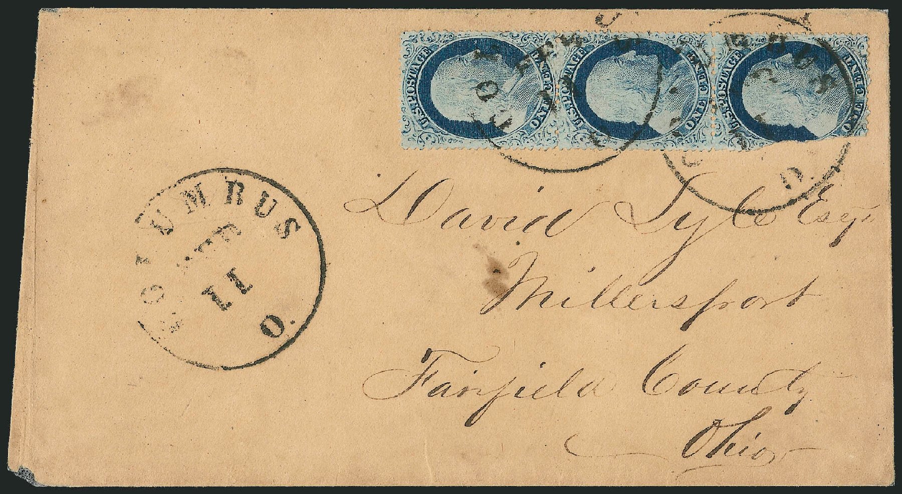 Prices of US Stamps Scott Cat. #23: 1c 1857 Franklin. Robert Siegel Auction Galleries, Mar 2011, Sale 1006, Lot 1049
