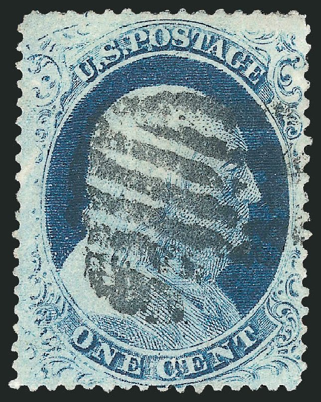 Price of US Stamp Scott Catalog # 23 - 1857 1c Franklin. Robert Siegel Auction Galleries, Mar 2011, Sale 1006, Lot 1010
