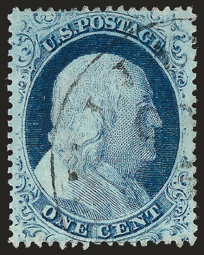 US Stamps Price Scott 23 - 1c 1857 Franklin. Robert Siegel Auction Galleries, Oct 2008, Sale 963, Lot 290