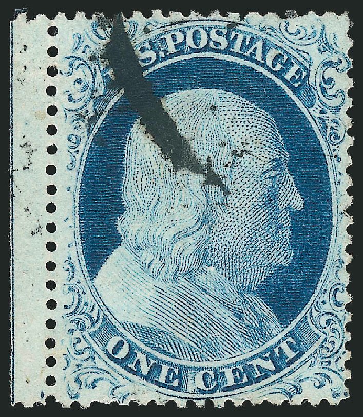 Price of US Stamps Scott Catalog #23 - 1c 1857 Franklin. Robert Siegel Auction Galleries, Oct 2010, Sale 997, Lot 5231