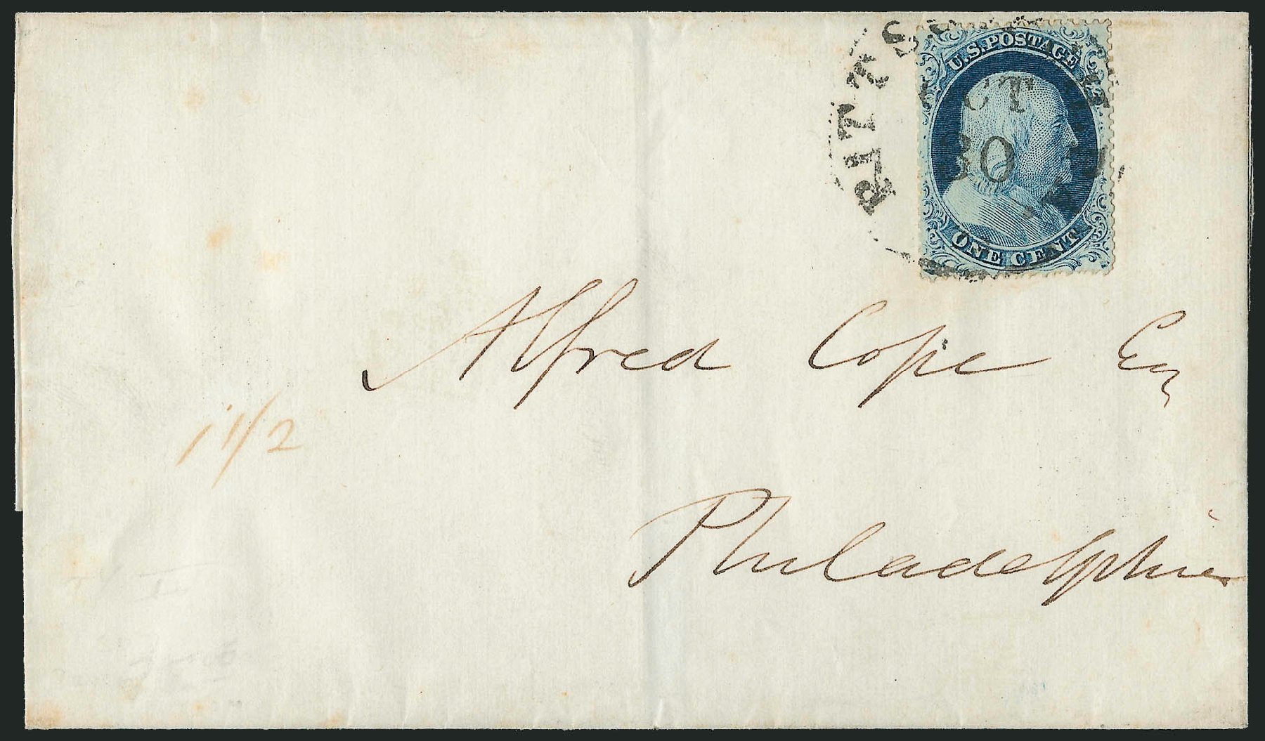 Values of US Stamps Scott # 23: 1c 1857 Franklin. Robert Siegel Auction Galleries, Dec 2010, Sale 998, Lot 481