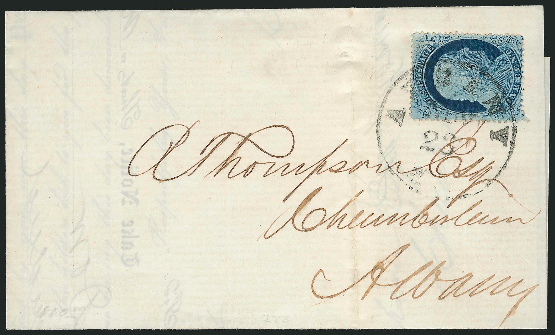 Prices of US Stamps Scott #23: 1857 1c Franklin. Robert Siegel Auction Galleries, Mar 2011, Sale 1006, Lot 1015