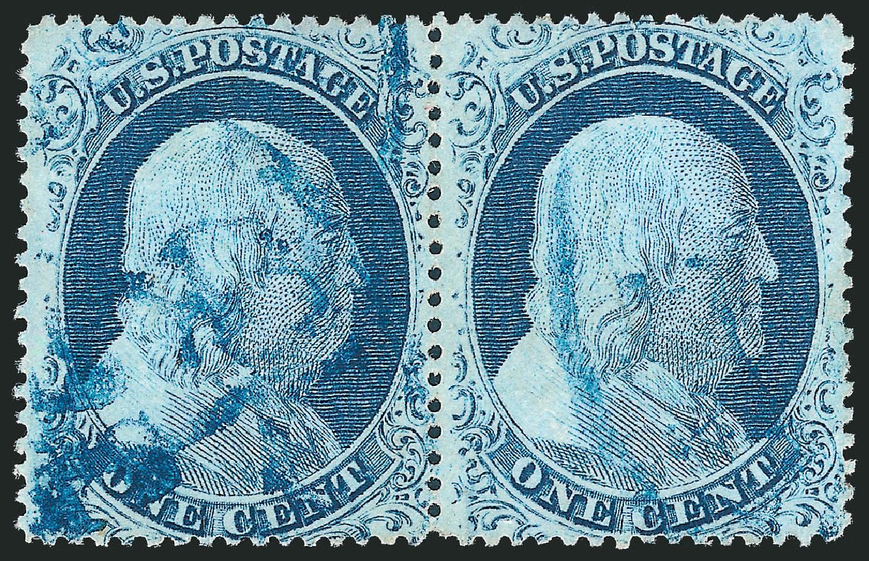 Prices of US Stamp Scott Catalogue # 23: 1c 1857 Franklin. Robert Siegel Auction Galleries, Dec 2010, Sale 998, Lot 476