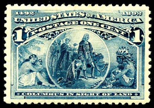 US Stamp Prices Scott Catalog # 230 - 1c 1893 Columbian Exposition. Matthew Bennett International, Jun 2008, Sale 328, Lot 742