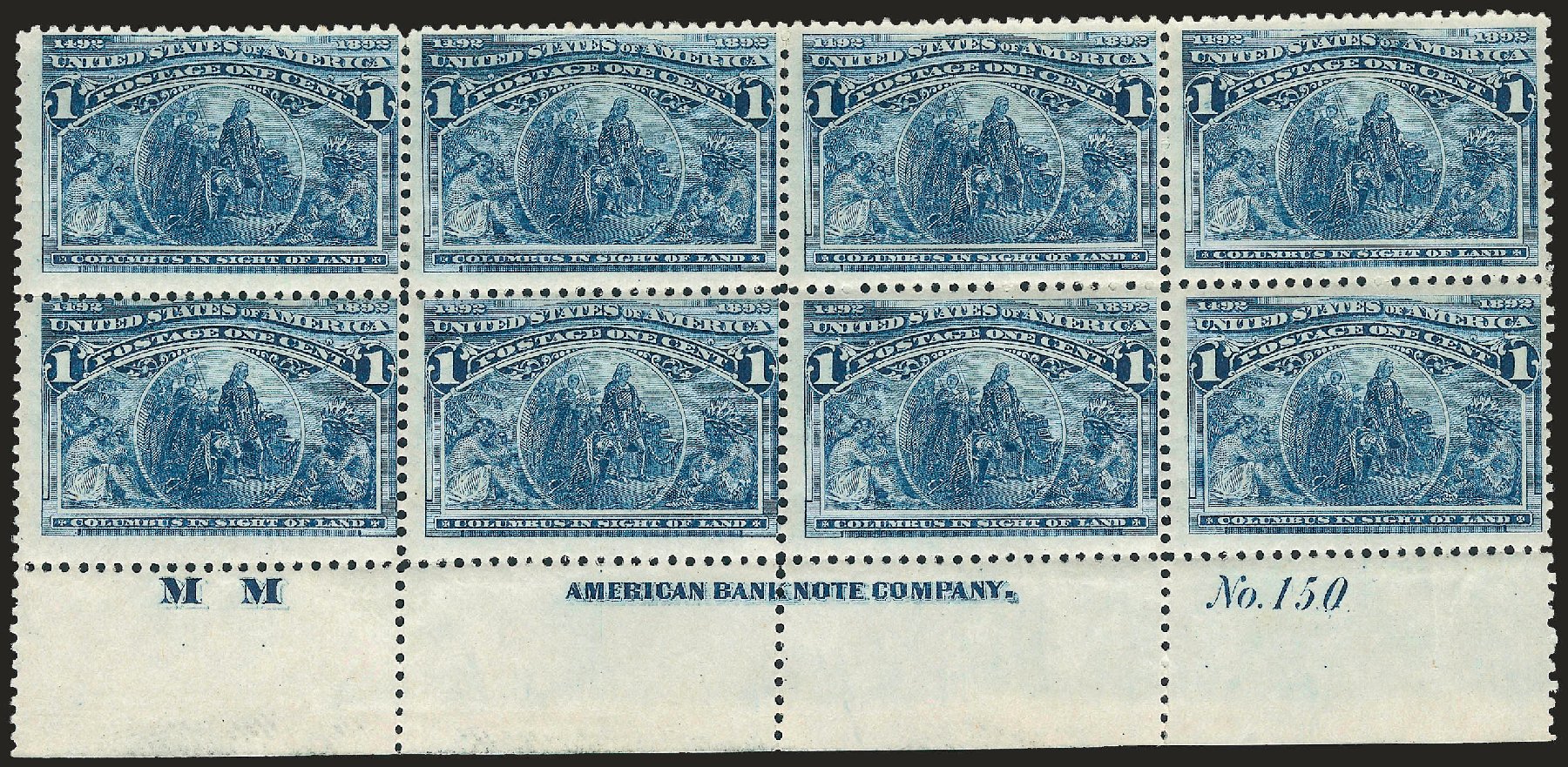 Costs of US Stamp Scott Catalogue #230: 1c 1893 Columbian Exposition. Robert Siegel Auction Galleries, Apr 2009, Sale 971, Lot 1016