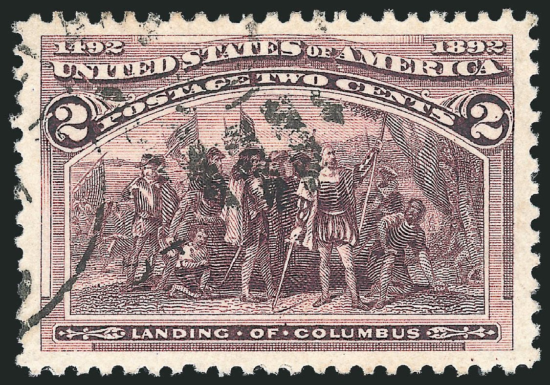 Cost of US Stamp Scott Catalogue 231: 2c 1893 Columbian Exposition. Robert Siegel Auction Galleries, Oct 2012, Sale 1032, Lot 3337