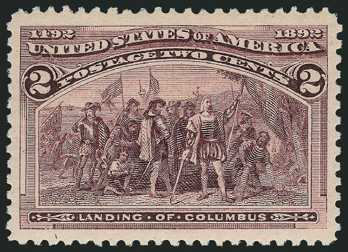 Prices of US Stamp Scott # 231 - 1893 2c Columbian Exposition. Robert Siegel Auction Galleries, Nov 2013, Sale 1057, Lot 817