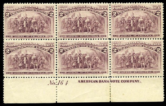 Price of US Stamp Scott 231: 1893 2c Columbian Exposition. Matthew Bennett International, Mar 2012, Sale 344, Lot 4418
