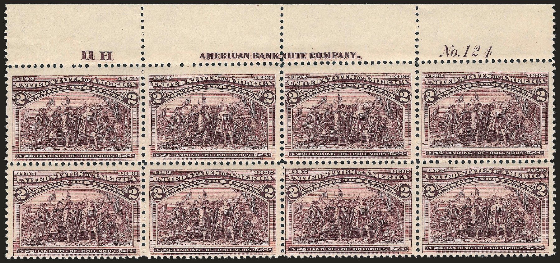 Price of US Stamps Scott # 231 - 1893 2c Columbian Exposition. Robert Siegel Auction Galleries, Apr 2009, Sale 971, Lot 1078