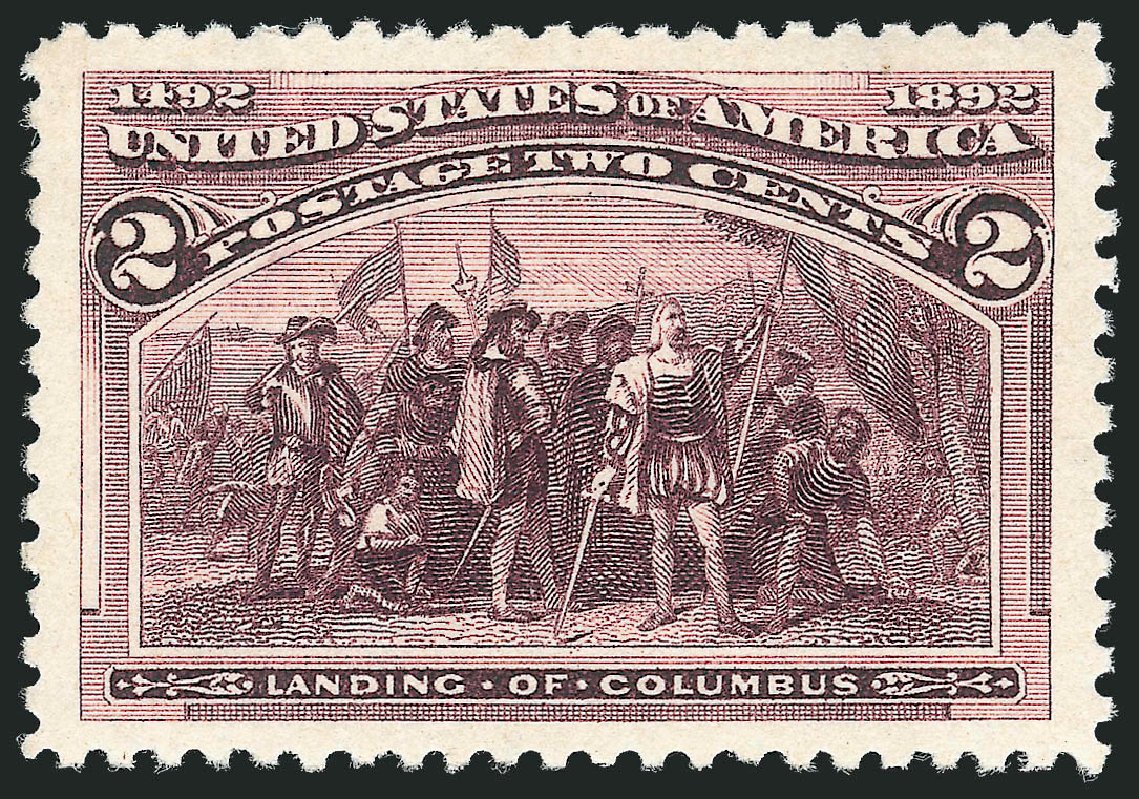 US Stamps Price Scott Catalogue #231 - 2c 1893 Columbian Exposition. Robert Siegel Auction Galleries, Nov 2012, Sale 1034, Lot 209