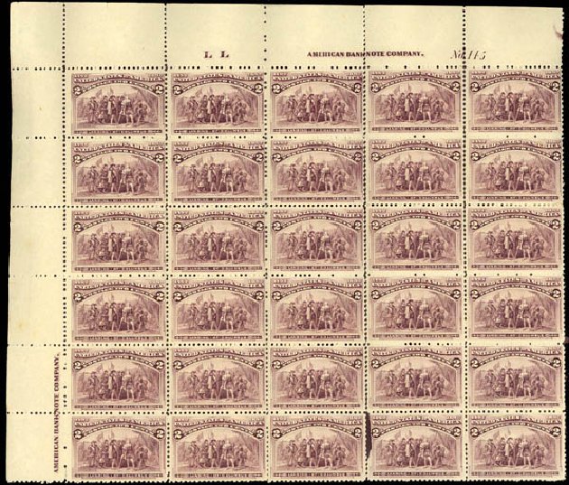 Cost of US Stamp Scott Cat. # 231: 2c 1893 Columbian Exposition. Daniel Kelleher Auctions, Mar 2013, Sale 635, Lot 334