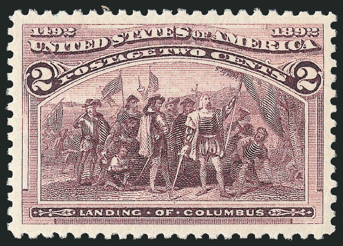 Price of US Stamp Scott Catalog 231: 1893 2c Columbian Exposition. Robert Siegel Auction Galleries, Jun 2009, Sale 975, Lot 1482