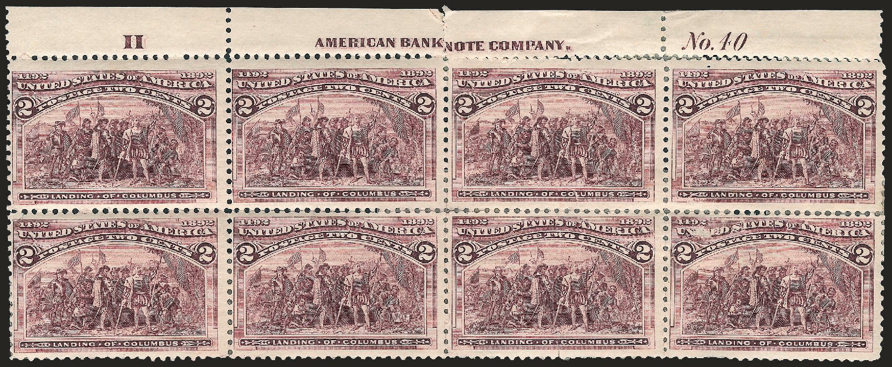 US Stamp Prices Scott Catalogue #231 - 2c 1893 Columbian Exposition. Robert Siegel Auction Galleries, Apr 2009, Sale 971, Lot 1056