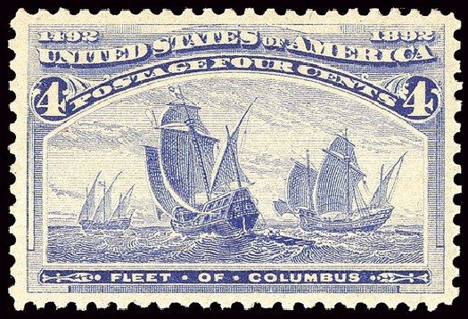 Cost of US Stamps Scott Cat. #233: 4c 1893 Columbian Exposition. Spink Shreves Galleries, Jan 2014, Sale 146, Lot 298