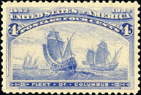 Value of US Stamps Scott Cat. # 233 - 1893 4c Columbian Exposition. Spink Shreves Galleries, Jan 2015, Sale 150, Lot 116