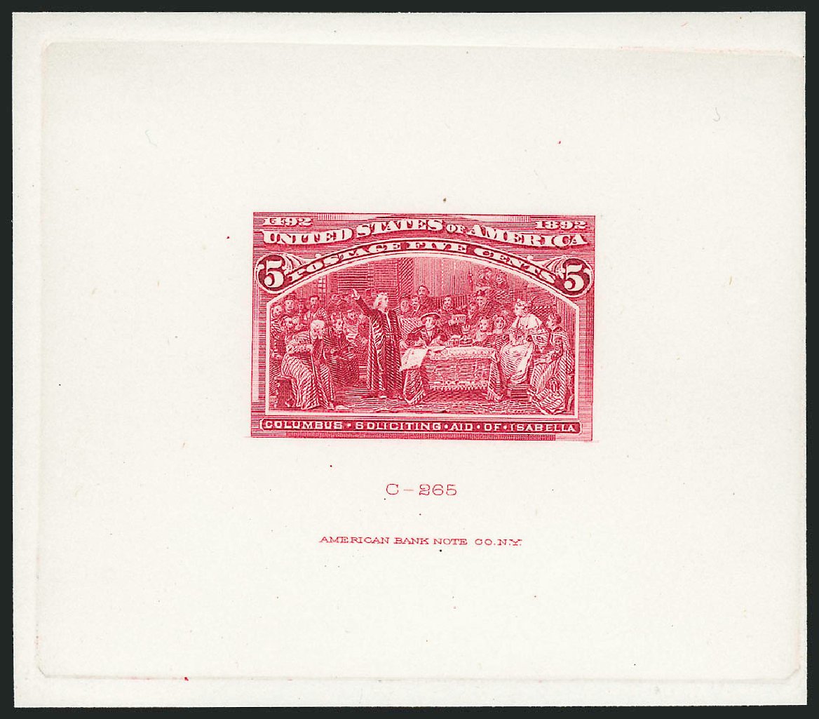 Prices of US Stamps Scott Catalogue # 234 - 5c 1893 Columbian Exposition. Robert Siegel Auction Galleries, Dec 2012, Sale 1037, Lot 1210