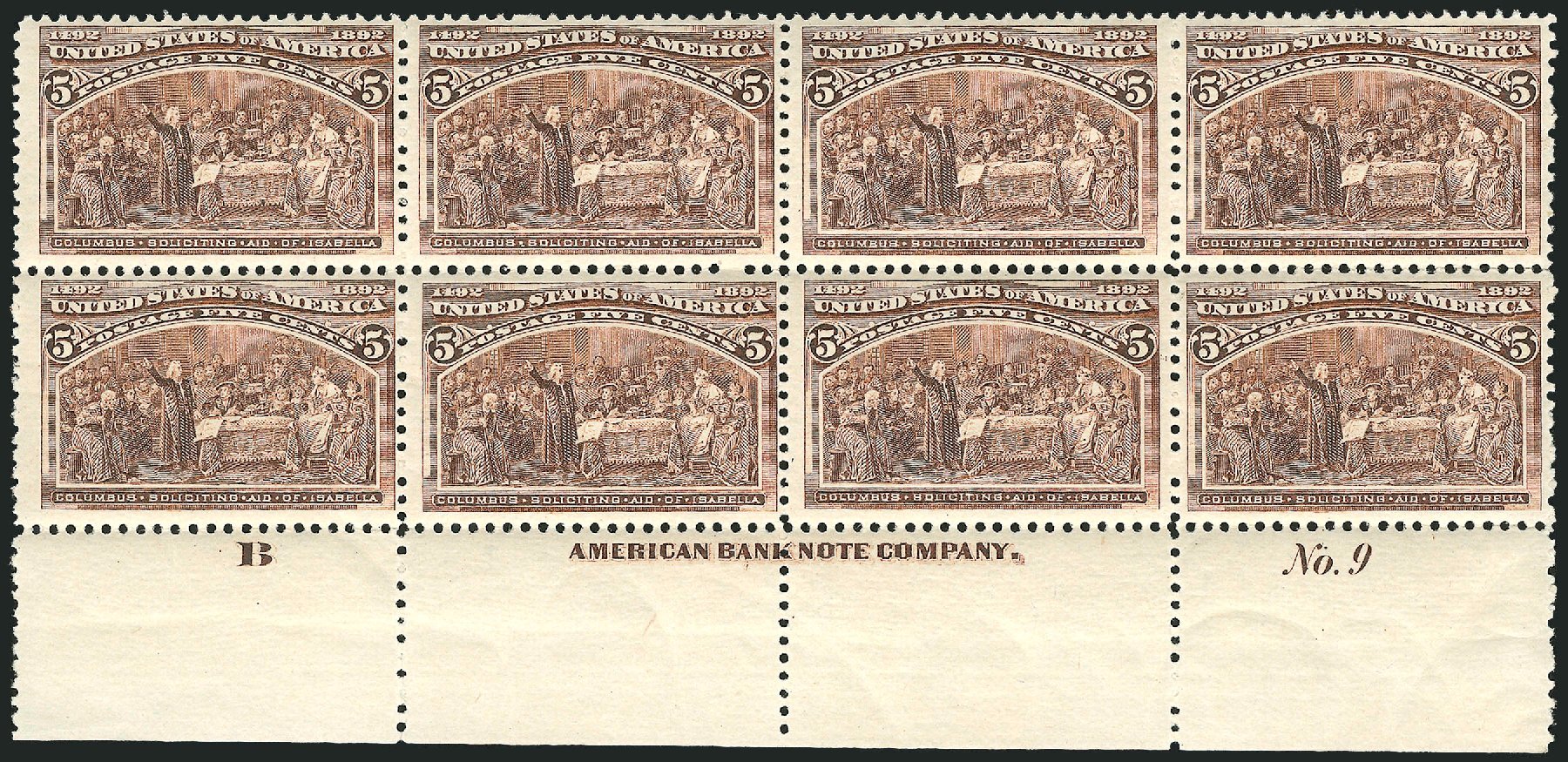 Prices of US Stamp Scott # 234: 5c 1893 Columbian Exposition. Robert Siegel Auction Galleries, Mar 2013, Sale 1040, Lot 1530