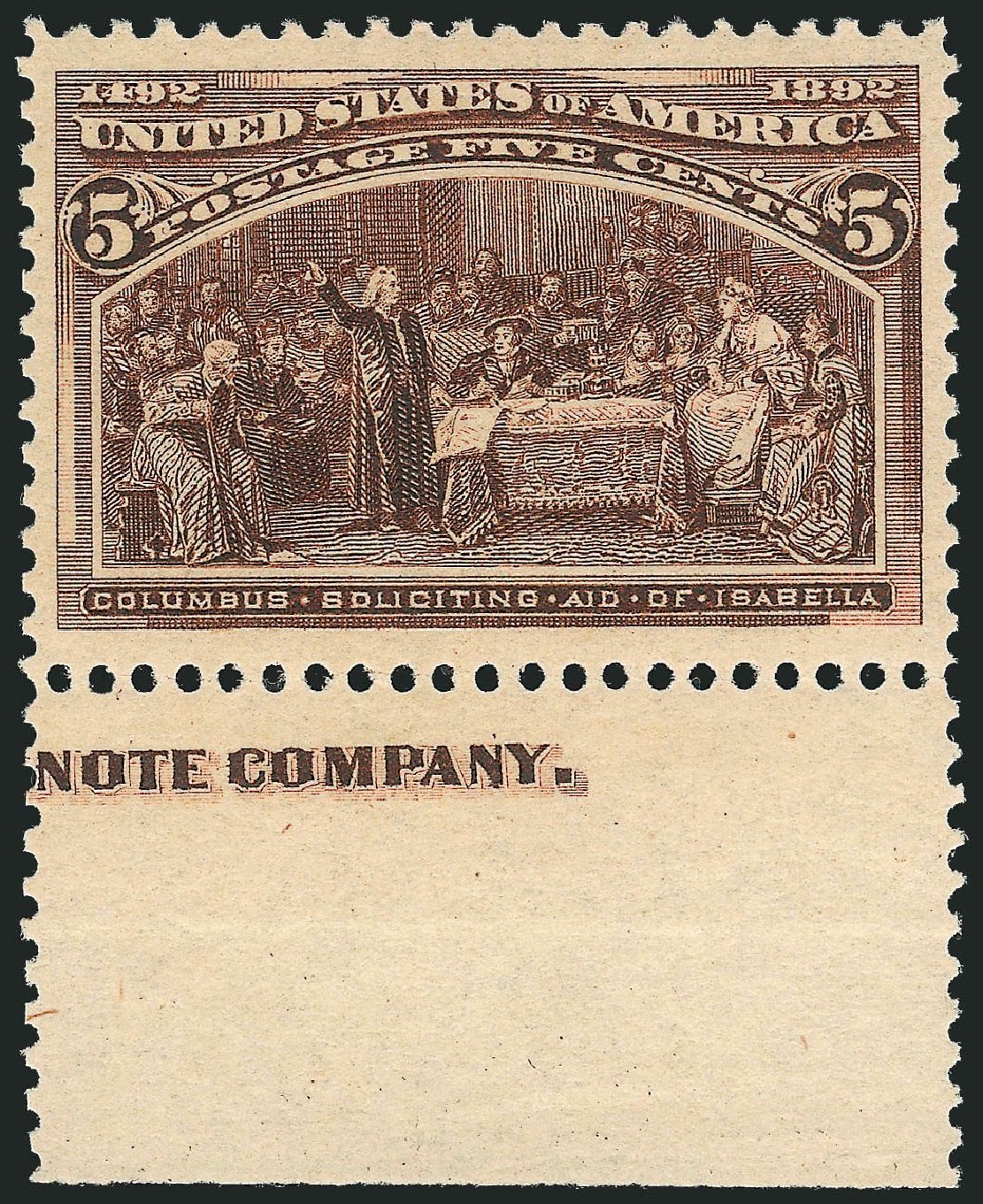 Values of US Stamps Scott Cat. #234 - 5c 1893 Columbian Exposition. Robert Siegel Auction Galleries, Nov 2013, Sale 1061, Lot 3681