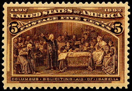 Value of US Stamp Scott Catalog #234 - 1893 5c Columbian Exposition. Matthew Bennett International, Jun 2008, Sale 328, Lot 746