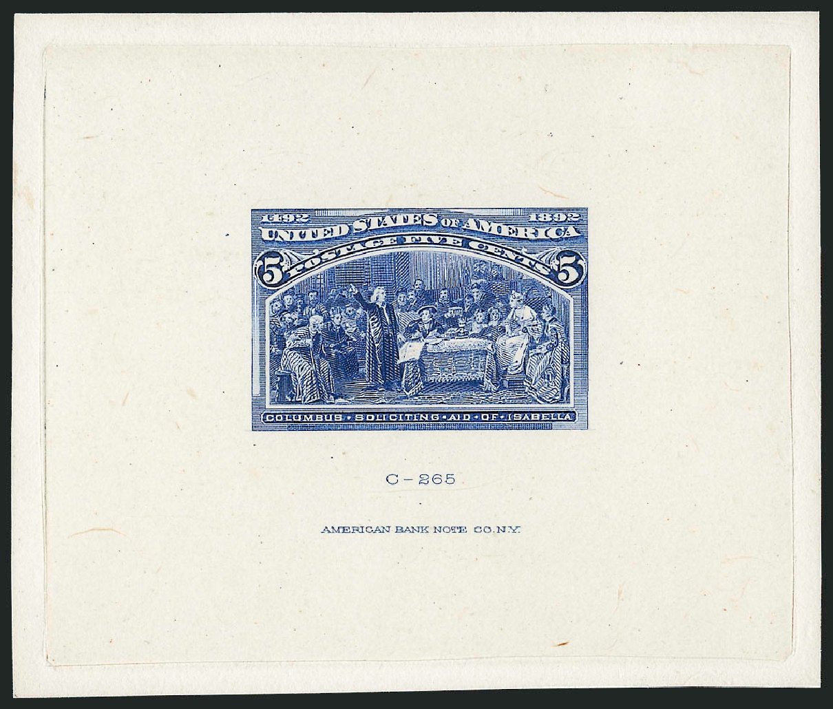 Prices of US Stamps Scott #234: 5c 1893 Columbian Exposition. Robert Siegel Auction Galleries, Dec 2012, Sale 1037, Lot 1206