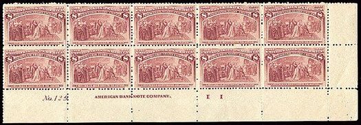 US Stamps Price Scott Catalogue 236: 8c 1893 Columbian Exposition. Spink Shreves Galleries, Jan 2014, Sale 146, Lot 302