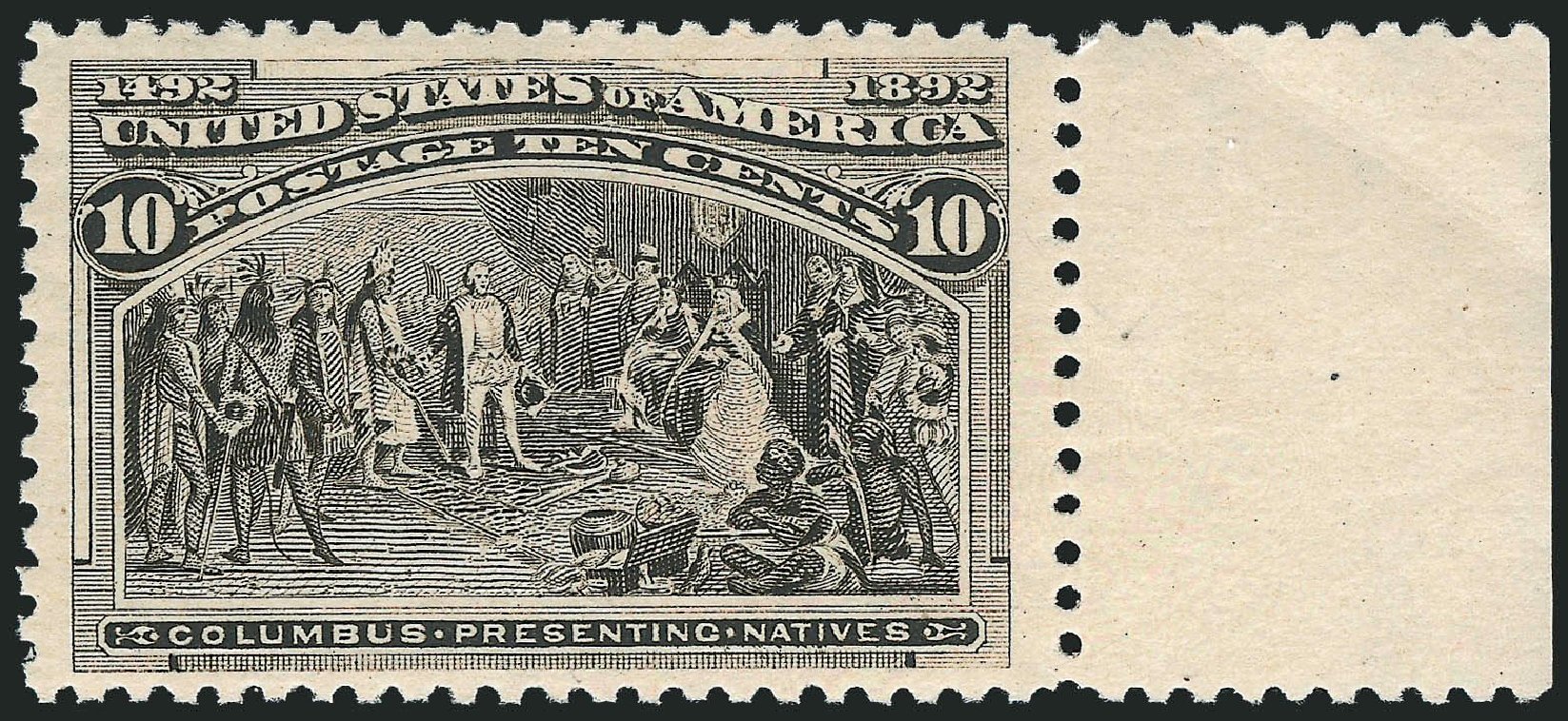 Value of US Stamps Scott Catalogue #237: 10c 1893 Columbian Exposition. Robert Siegel Auction Galleries, Nov 2013, Sale 1061, Lot 3697