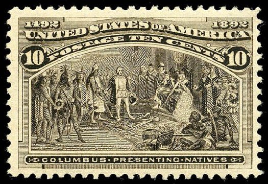 Price of US Stamps Scott Cat. 237 - 1893 10c Columbian Exposition. Matthew Bennett International, Apr 2008, Sale 326, Lot 218