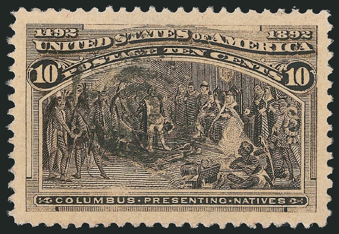 Price of US Stamps Scott # 237: 1893 10c Columbian Exposition. Robert Siegel Auction Galleries, Nov 2014, Sale 1084, Lot 3540