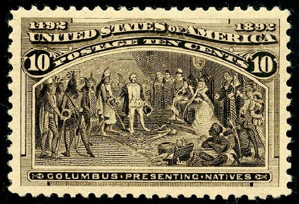 US Stamps Prices Scott Catalog 237 - 1893 10c Columbian Exposition. Matthew Bennett International, May 2008, Sale 327, Lot 222
