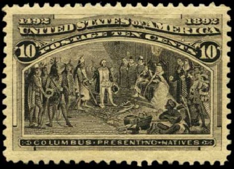 Costs of US Stamp Scott Catalogue #237 - 10c 1893 Columbian Exposition. Harmer-Schau Auction Galleries, Feb 2012, Sale 92, Lot 993