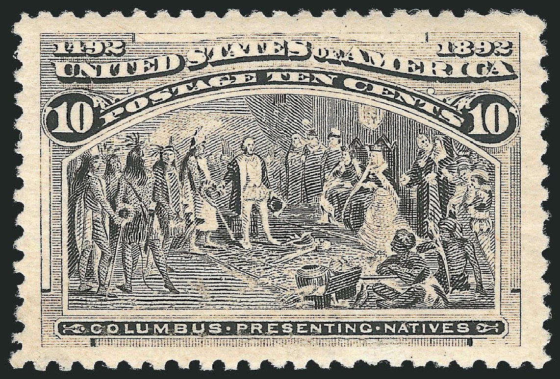 Price of US Stamps Scott # 237 - 1893 10c Columbian Exposition. Robert Siegel Auction Galleries, Jun 2012, Sale 1026, Lot 1313