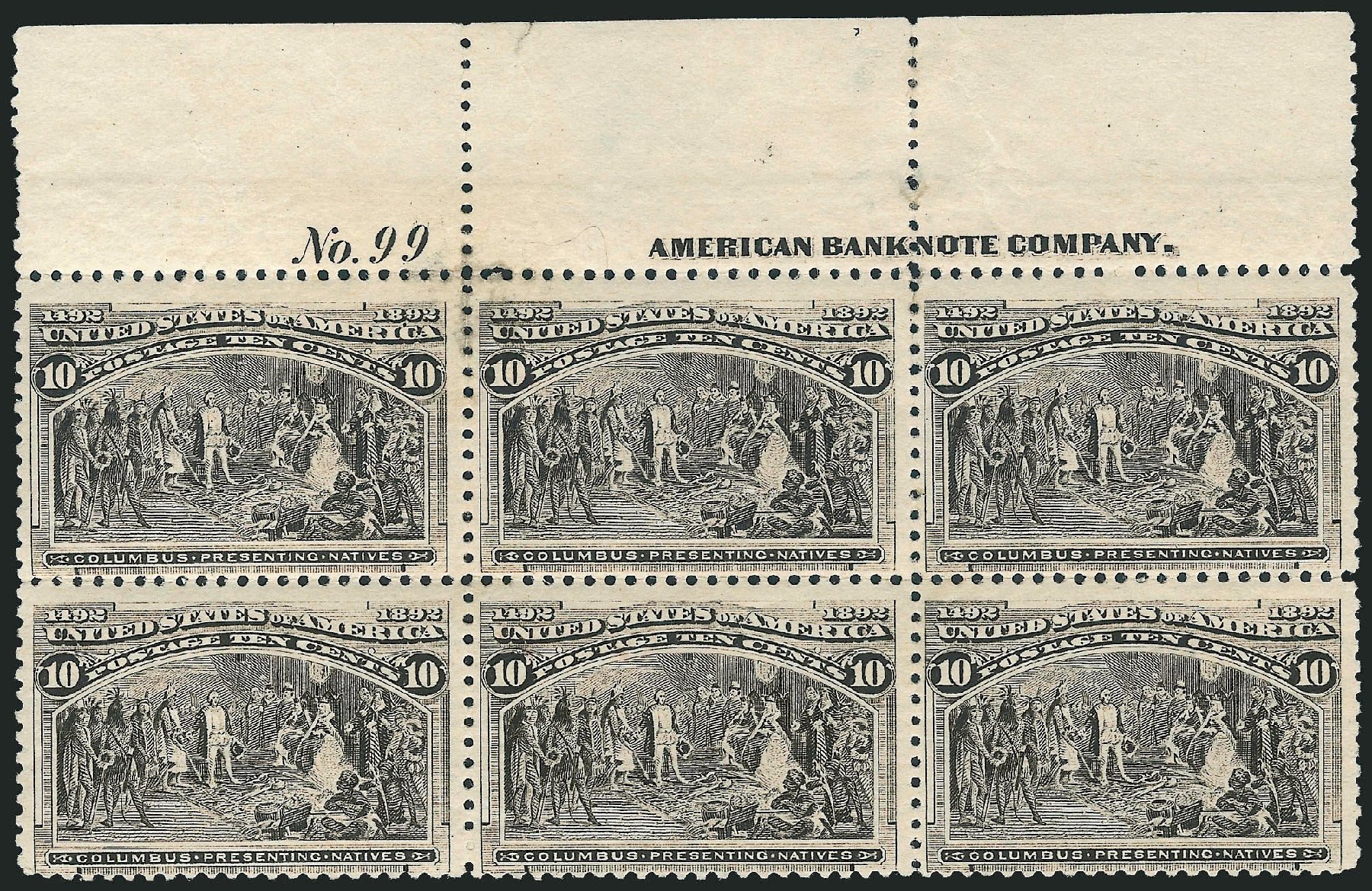 Prices of US Stamp Scott Cat. #237: 10c 1893 Columbian Exposition. Robert Siegel Auction Galleries, Mar 2014, Sale 1067, Lot 1226
