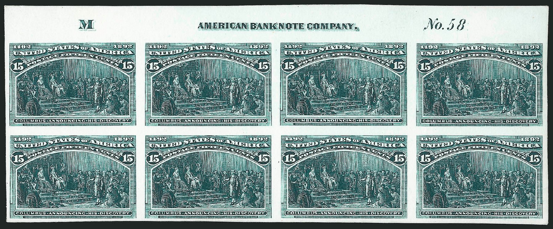 Cost of US Stamps Scott Cat. # 238: 15c 1893 Columbian Exposition. Robert Siegel Auction Galleries, Dec 2012, Sale 1037, Lot 1213
