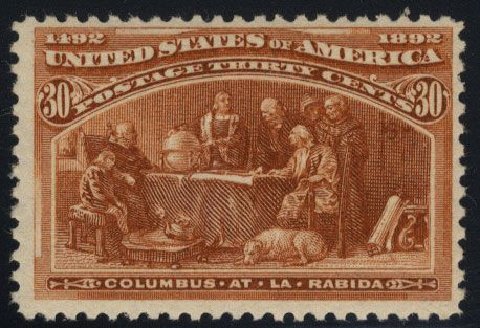 US Stamps Value Scott # 239 - 1893 30c Columbian Exposition. Cherrystone Auctions, Mar 2008, Sale 200803, Lot 207