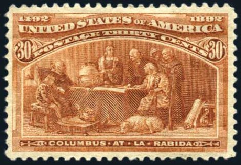 Cost of US Stamp Scott Catalog #239: 1893 30c Columbian Exposition. Harmer-Schau Auction Galleries, Feb 2010, Sale 84, Lot 1438